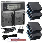 Kastar CGR-D54 Pro Battery CH04 Fast Charger For Panasonic AG-HPX170 AG-HPX171. Fixed Price $29.99.