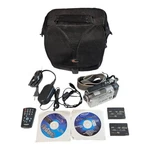 Samsung Duocam SC-D6550 Mini Dv Camcorder Sd Card Charger Remote Cables Tape Bat. Fixed Price $122.39.