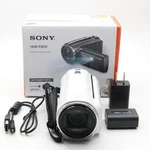 Sony Camcorder Handycam HDR-PJ670 White 30X Optical. Fixed Price $400.00.
