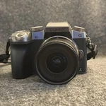 Panasonic Lumix DMC-G7 Mirrorless Camera With 3 Lenses. Fixed Price $600.00.
