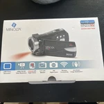 Minolta MN200NV32 1080P Fhd 24 Mp Night Vision Camcorder W/wifi (black) Open. Fixed Price $42.49.