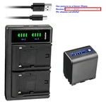 Kastar Battery LTD2 Usb Charger For Sony NP-QM91D DCR-PC115 DCR-PC6 DSC-S75. Fixed Price $85.99.