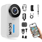 Sjcam C110+ 4K Action Camera Pov 6-AXIS Stabilization Mini Body. Fixed Price $109.99.