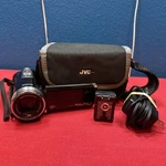 Jvc GZ-EX310BU Sd Camcorder- Full Hd Wifi Touchscreen Tested. Fixed Price $79.99.