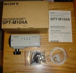 Sony Black & White Video Security Camera SPT-M104A. Fixed Price $40.00.