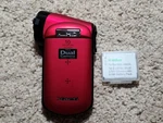 Sanyo Xacti VPC-CG20 Handheld Camcorder Red W/ Battery. Fixed Price $80.00.