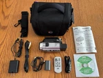 Jvc Everio GZ-HD5U 3CCD 60GB Hdd Camcorder Remote Extra Battery. Fixed Price $129.00.