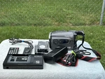 Jvc GR-AX900U Compact Vhs-c Camcorder Video Camera Battery Charger C-P7U Remote. Fixed Price $65.00.