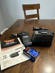 Jvc GR-AX5 Compact Video Camera With Charger Battery. Not Tested.. Fixed Price $20.00.