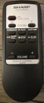Sharp Viewcam Camcorder Remote Control G0074TA VL-H870 VL-H875U VL-H860U Tested. Fixed Price $7.99.