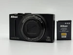 Nikon Coolpix S8200 Compact Digital Camera Zoom Lens Black #2. Fixed Price $165.00.