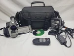 Sharp Minidv Tape Digital Viewcam Camcorder VL-WD450U + Acc Work Transfer Bundle. Fixed Price $95.99.