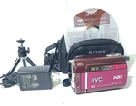 Jvc Everio GZ-MG330RU 30GB Hard Disc Camcorder Camera Red W/ Charger Tested Good. Fixed Price $79.95.