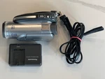 Panasonic VDR-D220 Dvd Video Camera Camcorder W/ PV-DAC14D Adaptor. Fixed Price $39.00.