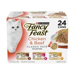 Purina Fancy Feast Pate Wet Cat Food Variety Pack, Classic Collection Chicken.... Fixed Price $33.78.