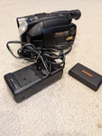 Working Vintage Jvc GR-AXM100U Compact Vhs Video Tape Camcorder Bundle With Bag. Fixed Price $45.00.