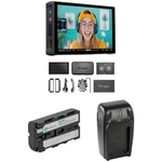 Portkeys PT5 Iii Monitor 5.4" 800NITS Bundle With Battery & Charger. Fixed Price $169.00.