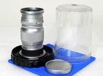 Leica Leitz 90MM F4 Elmar Dual Scale Chr Lens W/case/cap F/film/digital Mint-. Fixed Price $245.00.