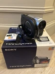 Sony Handycam DCR-DVD110E Hybrid Handheld Dvd-rw Camcorder Silver Tested. Fixed Price $114.77.