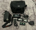 Vtg 90S Rca Small Wonder Video Camcorder Vhs Playback CC616 Lot Of Extras Works. Fixed Price $56.00.