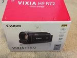 Canon Vixia Hf R72 Camcorder Full Hd 32GB, 57X Zoom, Touchscreen, Works Great. Fixed Price $179.99.