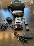 Sony CCD-TRV108 HI8 Camcorder Nightshot Bundle Bag Extra Batteries Cords Read. Fixed Price $126.65.