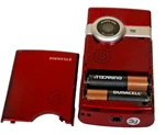 Sylvania Early Digital Video Camera -red Model: Dv. Fixed Price $45.00.