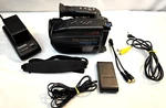 Panasonic Palmcorder Video Camera PV-IQ205D With Charger Batteries Sold Is. Fixed Price $59.91.
