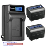 Kastar Battery Lcd Wall Charger For Sony NP-QM71D & DCR-TRV22 DCR-TRV23. Fixed Price $7.99.