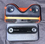 Kandao Qoocam Ego Stereo 3D Digital Camera Black Orange. Fixed Price $199.99.