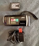 Jvc Hd Everio GZ-HM30 Camcorder Great Working Condition Extra Battery No Cd. Fixed Price $60.00.