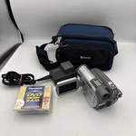 Panasonic 3CCD VDR-D250 Handheld Dvd-rw Camcorder Silver Tested Charger Extras!. Fixed Price $99.97.