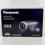 Panasonic HDC-SD1 Avchd 3CCD Camcorder W/ Manual, Battery, Charger In Box. Fixed Price $99.99.