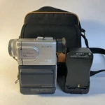 Sony Handycam Vision DCR-PC10 Minidv Camcorder W/battery, Charger, Bag. Fixed Price $147.50.