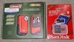 Coleman 1080P Hd Digital Camera Widescreen Waterproof 8.0 Mp/microsd Card 16GB. Fixed Price $29.75.