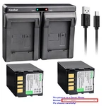 Kastar Battery Dual Charger For Jvc BN-VF733 & GZ-MG505US GZ-MG77US. Fixed Price $38.99.