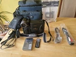 Sharp VL-H400 HI8 Handycam Liquid Crystal Video Camera Untested.. Fixed Price $102.08.
