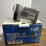 Digital Camera DXG-579V Hd Silver Video 8.0 Mega Pixel, 4X Zoom. Fixed Price $32.87.