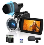 Ishare Video Camera 4K 48MP Camcorderdigital Youtube Vlogging Recorder. Fixed Price $49.51.