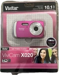 New Sealed Pink Vivitar X020 Vivicam 10.1 Mega Pixels 4X Digital Zoom Camera. Fixed Price $25.00.