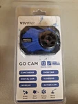 Vivitar Dvr 757HD Go Action Blue Waterproof Cam Screen 12 Megapixel. Fixed Price $17.49.