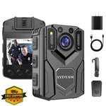 Sydyam Z5 2K Body Camera 128GB IP67 Waterproof Audio Video Security Guard. Fixed Price $179.99.