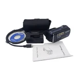 Kenuo Digital Video Camera 16X Zoom Model HDV-601S W/ Case And Box. Fixed Price $40.00.