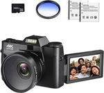 4K Digital Vlogging Camera For Youtube Camcorder Hd 1080P 48MP Video. Fixed Price $74.00.