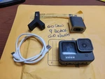 Gopro Hero 9 Black Waterproof Action Camera W/ Cords & Plugs No Sd Card. Fixed Price $150.00.