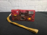 Jazz DZ110 Transparent Clear Red Format Film Camera, Untested. Fixed Price $11.99.