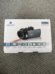 Minolta MN4K20NV Ultra Hd 3" Touchscreen Camcorder With Night Vision. Fixed Price $84.00.