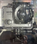 Proscan PAC100 720P Waterproof Action Camera W/mounting Accessories, Silver Nib. Fixed Price $11.88.