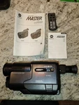 Vintage Minolta Master 8-842 Video Camcorder Works But Flaws With Manual Super. Fixed Price $29.99.