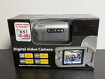 Slick VC-120FD Digital Video Camera 4X Zoom 128MB Built-in Memory New Sealed. Fixed Price $27.00.